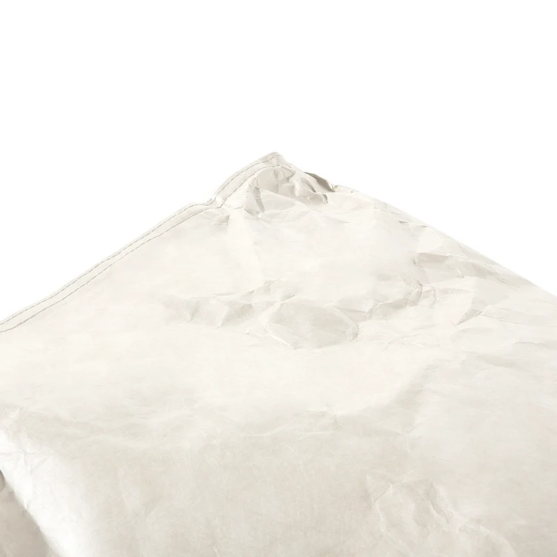 Coperta per poltrona sacco impermeabile grande in nylon grigio 75 x 75 cm con cerniera e velcro