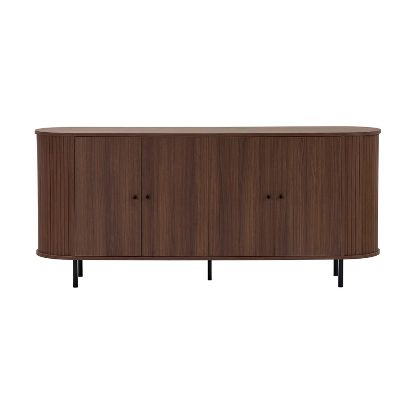 Credenza in legno "Noble" - 180 x 40 x 80 cm - Marrone
