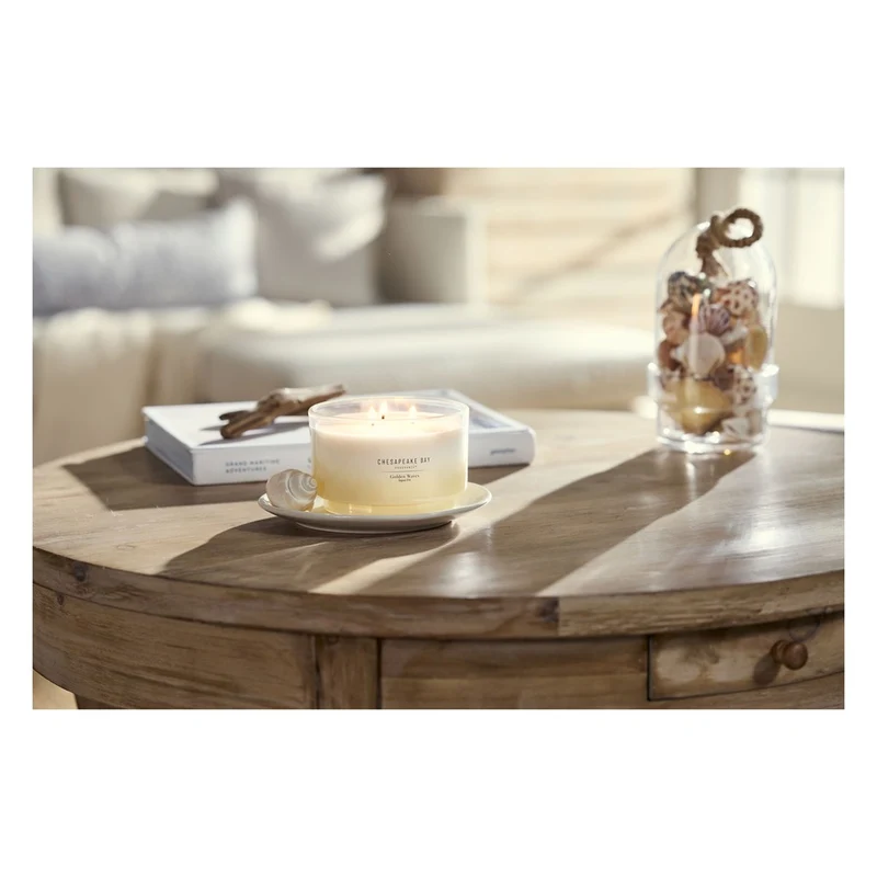 Candela a 3 Stoppini Chesapeake Bay Candle Golden Waves