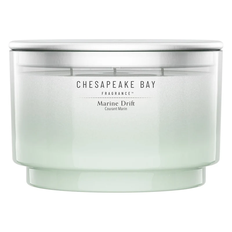 Candela a 3 Stoppini Chesapeake Bay Candle Marine Drift
