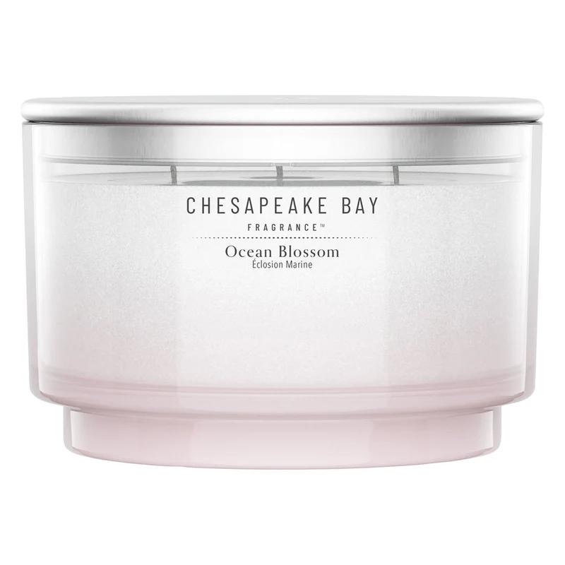 Candela a 3 Stoppini Chesapeake Bay Candle Ocean Blossom