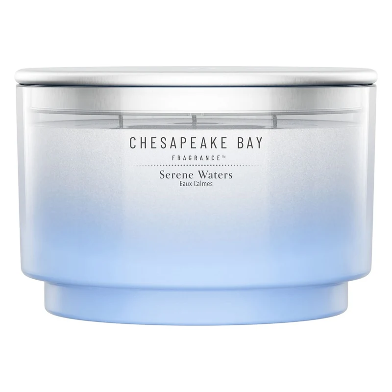 Candela a 3 Stoppini Chesapeake Bay Candle Serene Waters