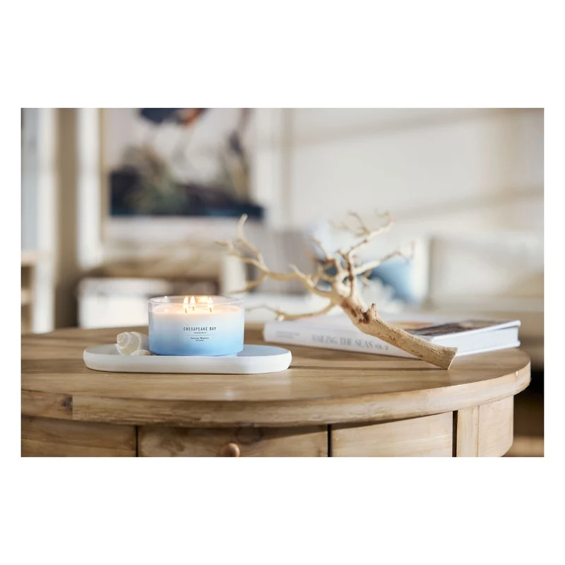 Candela a 3 Stoppini Chesapeake Bay Candle Serene Waters
