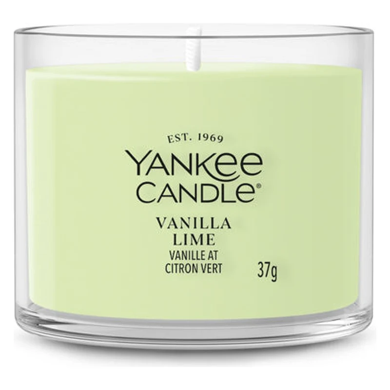 Candela Votiva in Vetro Yankee Candle Signature Vanilla Lime