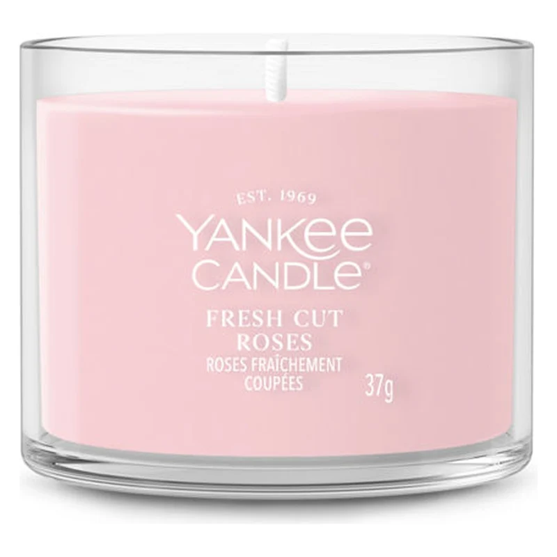 Candela Votiva in Vetro Yankee Candle Signature Fresh Cut Roses