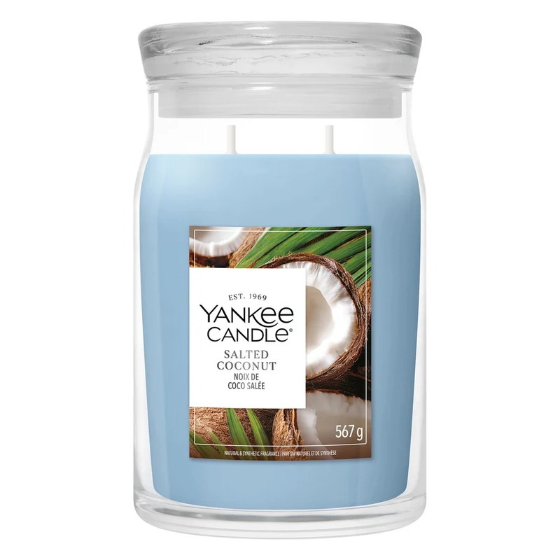 Candela Giara Grande Yankee Candle Signature Salted Coconut