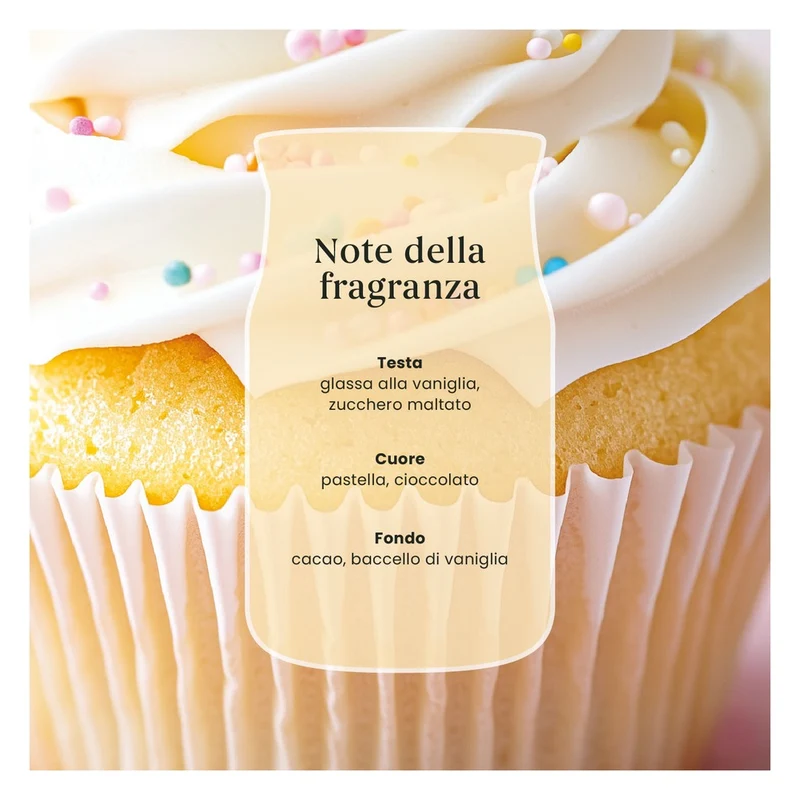 Candela Giara Media Yankee Candle Signature Vanilla Cupcake