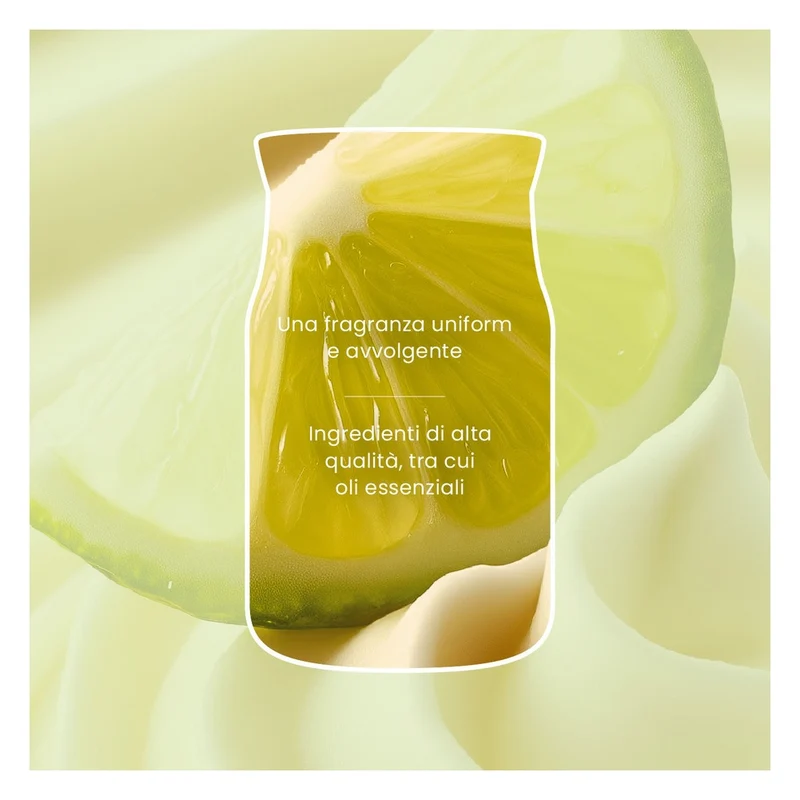 Candela Giara Media Yankee Candle Signature Vanilla Lime