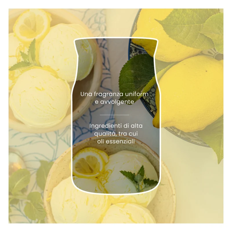 Candela Giara Grande Yankee Candle Signature Lemon Gelato