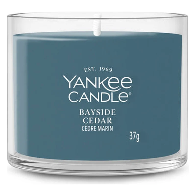 Candela Votiva in Vetro Yankee Candle Signature Bayside Cedar