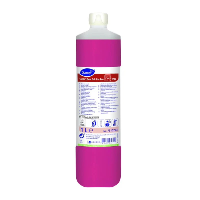 Detergente disincrostante bagno Ecolabel TASKI Sani Calc Pur-Eco 1 litro