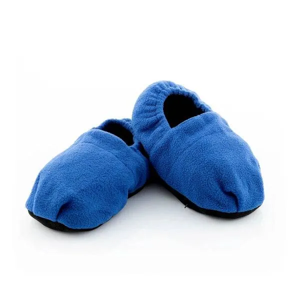 Innovagoods Pantofole Riscaldabili Microonde - Facile Pulizia - Sacchetti Perle Argilla - Poliestere - Unisex - Taglia Unica - Calore fino a 1h