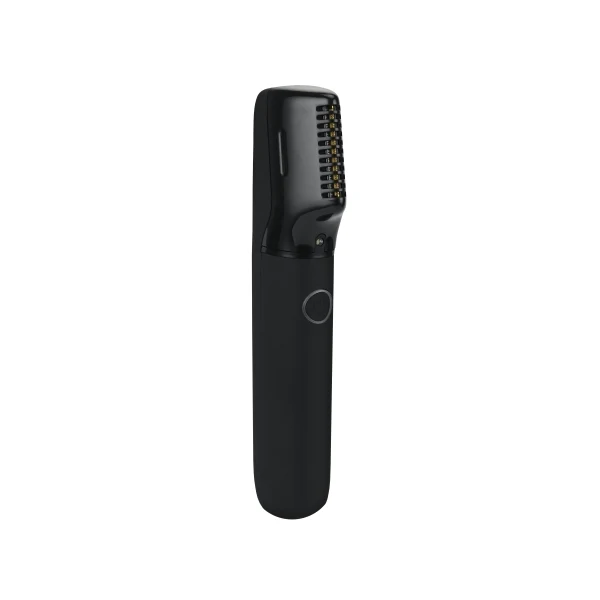 Blacknuance by Rene ZZ The Silkener Regolabarba Donna Tagliacapelli con LED - Batteria 3.7V - Autonomia fino a 2h - IPX7 - Porta USB-C - Testine 1 e 3mm - Include Spazzola - Nero
