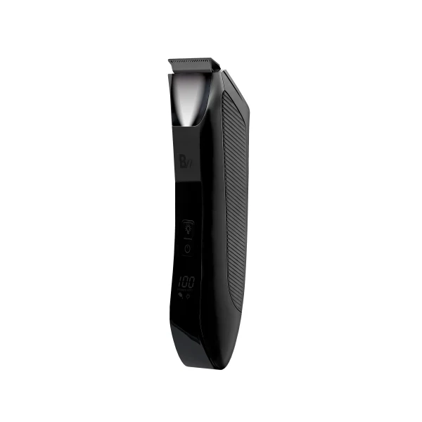 Blacknuance by Rene ZZ The Sculptor Tagliacapelli Barba e Capelli con LED - Batteria 600mAh - Display Frontale - Lama Ceramica - IPX7 - Porta USB-C - Include Accessori - Nero