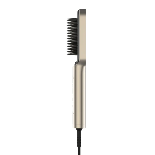 Cecotec InstantCare Lisse IonTech Spazzola Lisciante - Liscio con Ioni - 9 Livelli Temperatura - Ceramica - Guanto e Clip - Controllo Termico - Sicuro e Resistente - Bianco
