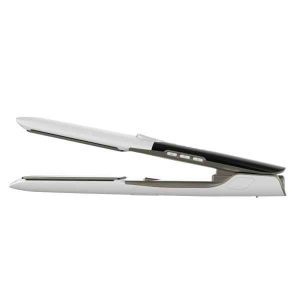 Cecotec RitualCare Twerk Piastra Capelli con Vibrazione - Cavo 360º - Display LED - Blocco Piastre - Temperatura Regolabile - Rivestimento Cheratina - Bianco