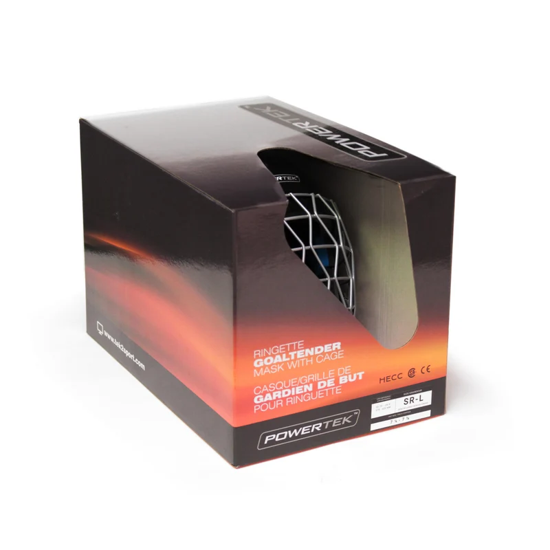 V3.0 CASQUE DE GARDIEN DE BUT POUR LA RINGUETTE POWERTEK - JUNIOR/ENFANT
