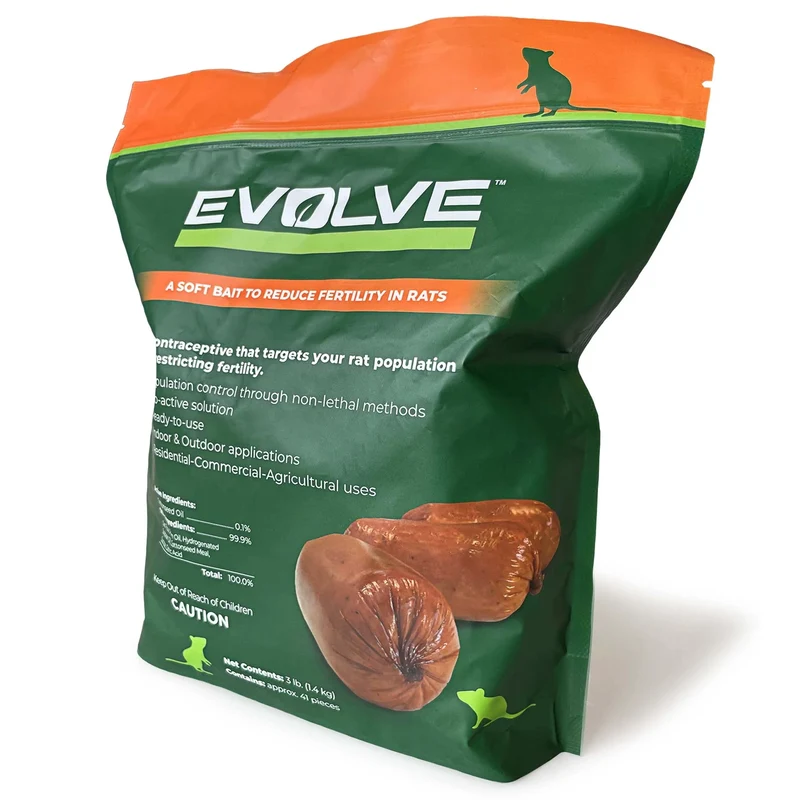 Evolve Rat Birth Control Soft Bait for Rats - 3 lb