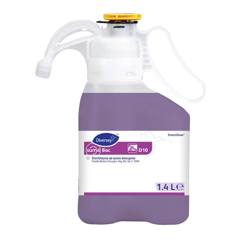 Detergente disinfettante Diversey Suma Bac SD D10 1,4 litri DISPONIBILE IN 7 GIORNI LAVORATIVI
