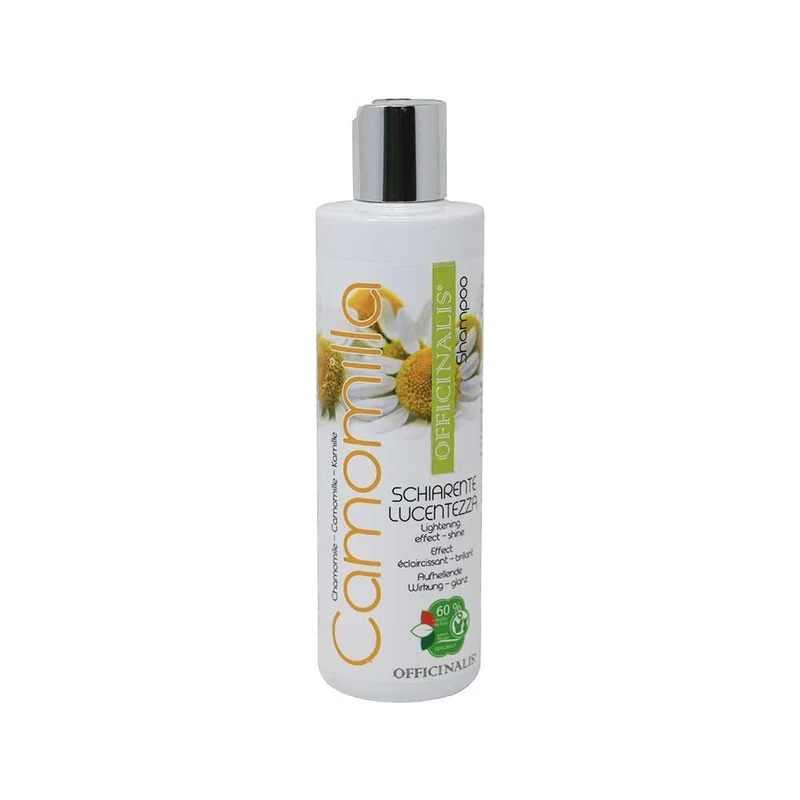 Shampoo per cani e gatti alla Camomilla per manti chiari 250ml Officinalis