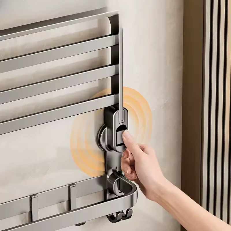 Porte-serviettes Ventouse - Compact | Installation Facile
