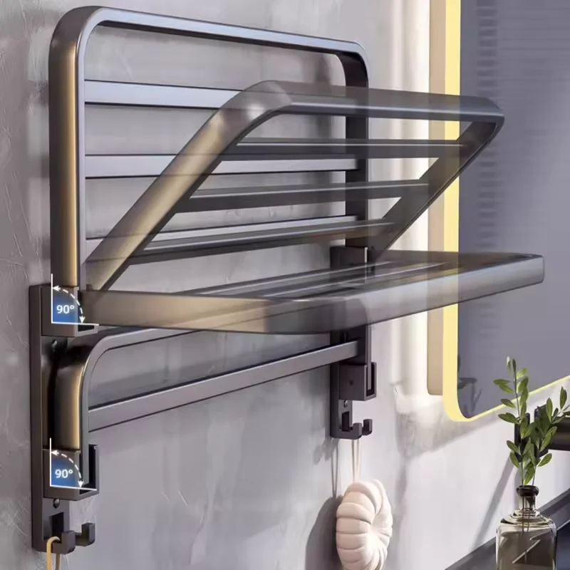 Porte-serviettes Ventouse - Compact | Installation Facile