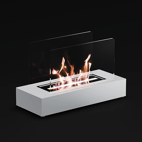 BIOCAMINO RUBY MODELLO CREMONA BIANCO 1500W