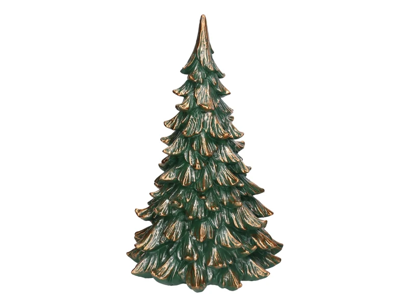 Alberello decorativo in resina verde 27xh.41cm