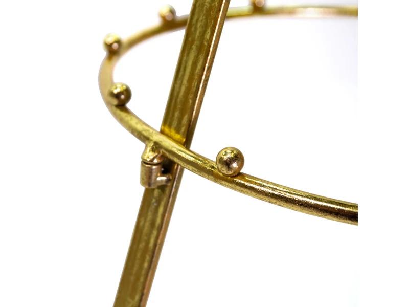 Albero espositore maxi in metallo oro 61xh.182cm