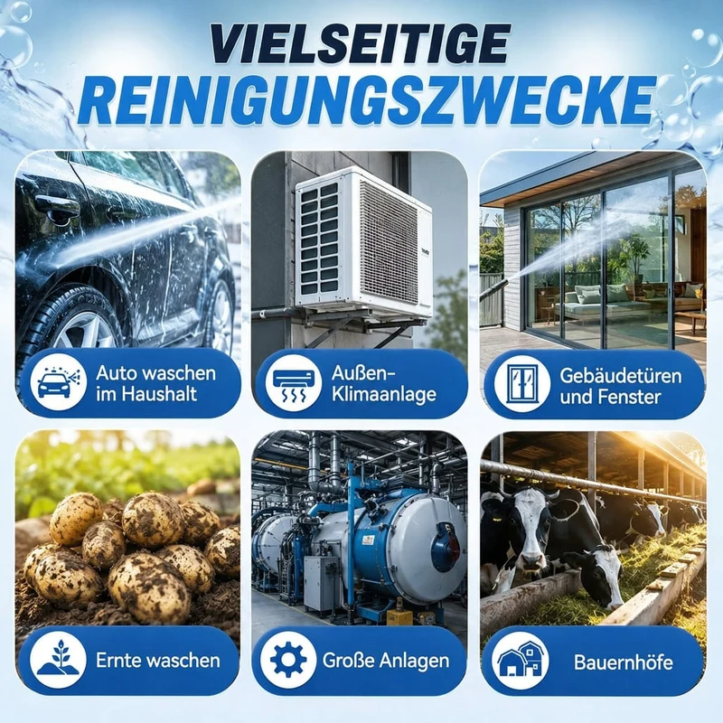 Mobiler Akku Hochdruckreiniger | Strahlkönig