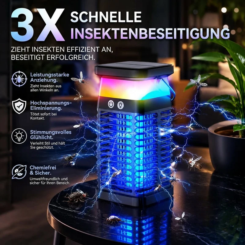 Solar Mückenlampe | Nachtfanal