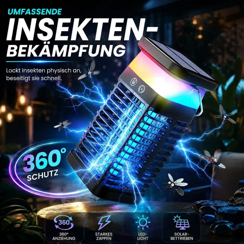 Solar Mückenlampe | Nachtfanal