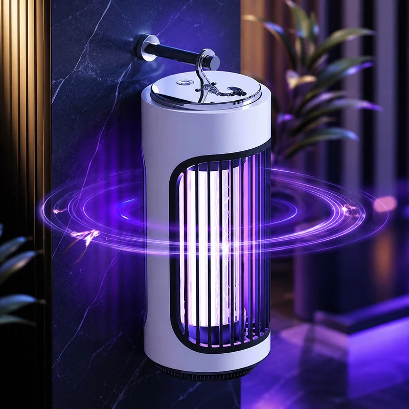 Tragbare UV Insektenlampe mit Akku | Nachtfalk