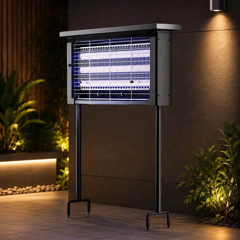 Solar Mückenlampe für außen | Dämmervolt
