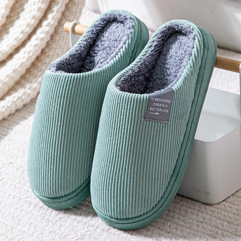 Pantoufles d'Hiver Chaudes pour Femmes & Hommes - Confort Suprême