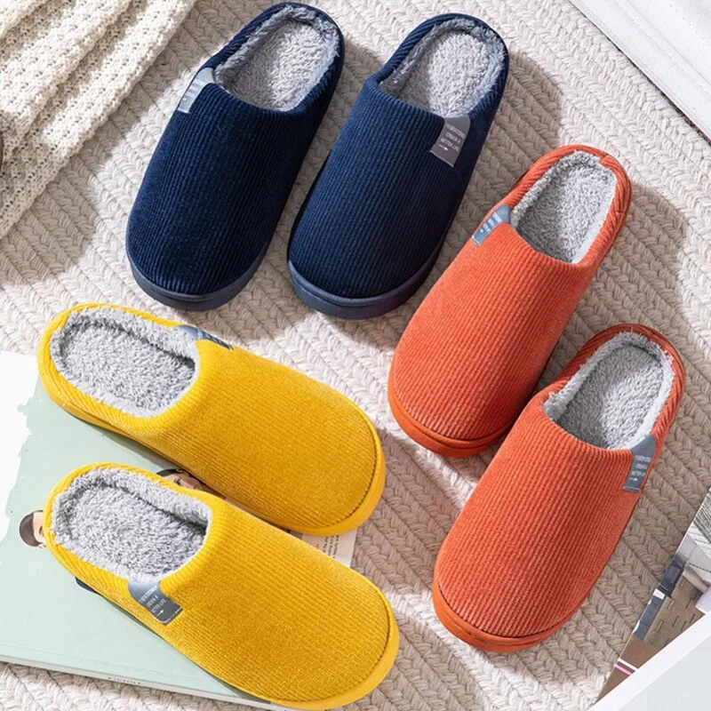 Pantoufles d'Hiver Chaudes pour Femmes & Hommes - Confort Suprême