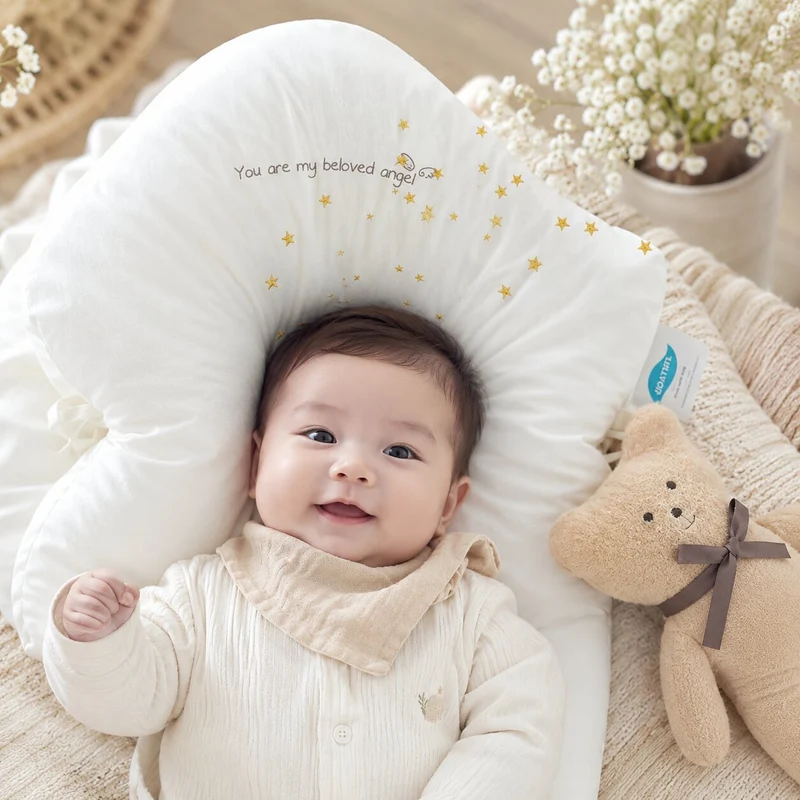 Babykopfkissen mit Seitenstütze | WiegenKontur