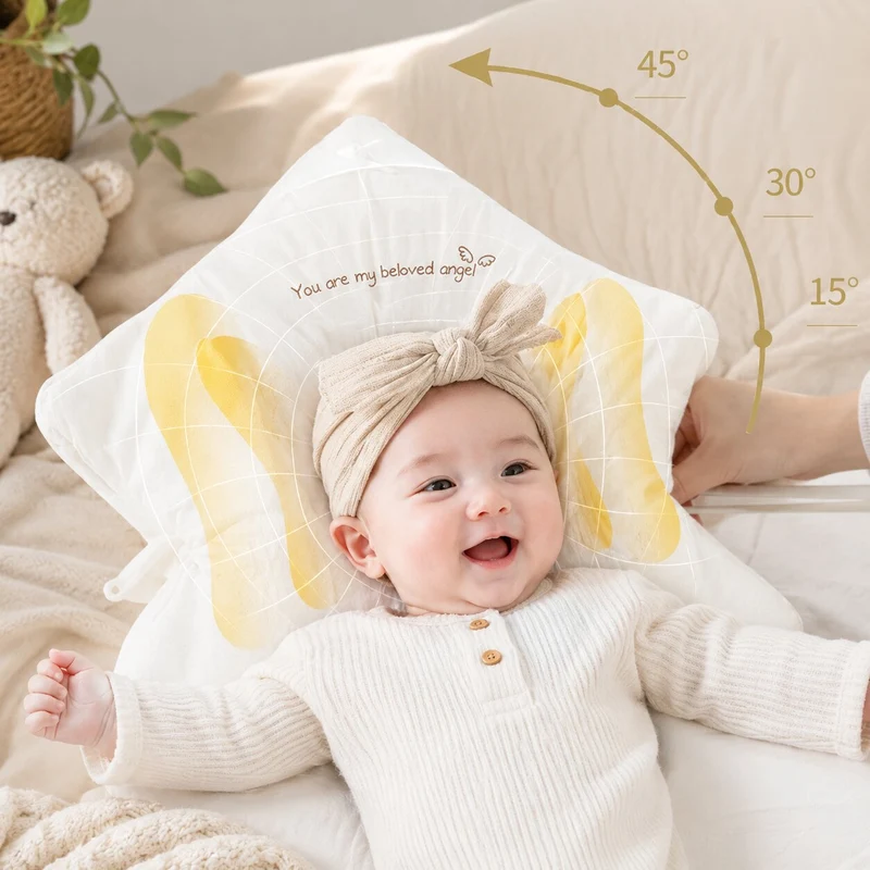 Babykopfkissen mit Seitenstütze | WiegenKontur