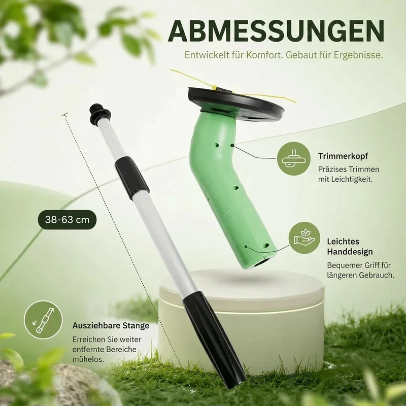 Akku Rasentrimmer Handgerät | Kantenklinge