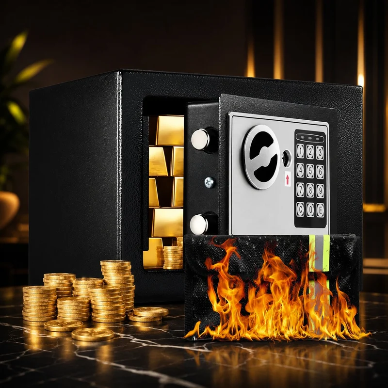 Feuerfester Tresor mit Zahlencode | Glutwacht