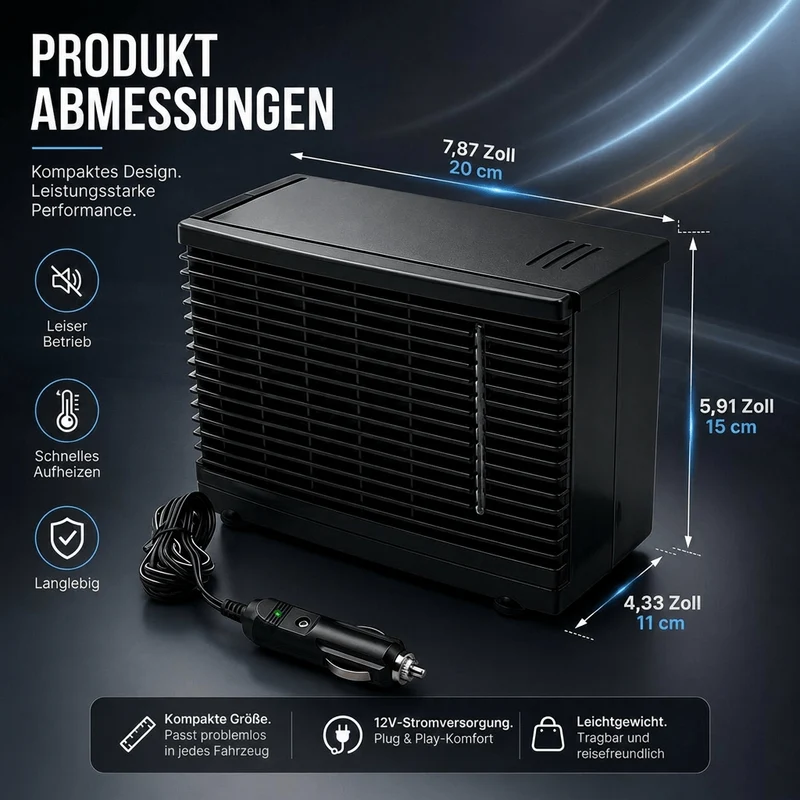 12V Auto Luftkühler | Armaturfrost