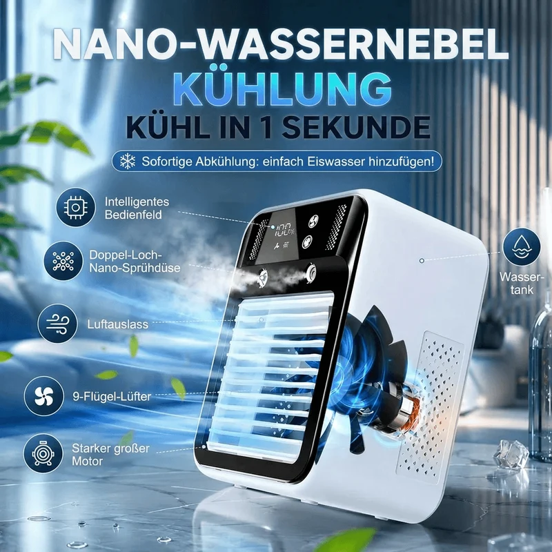 Mobiler Luftkühler Ventilator | Brisenlux