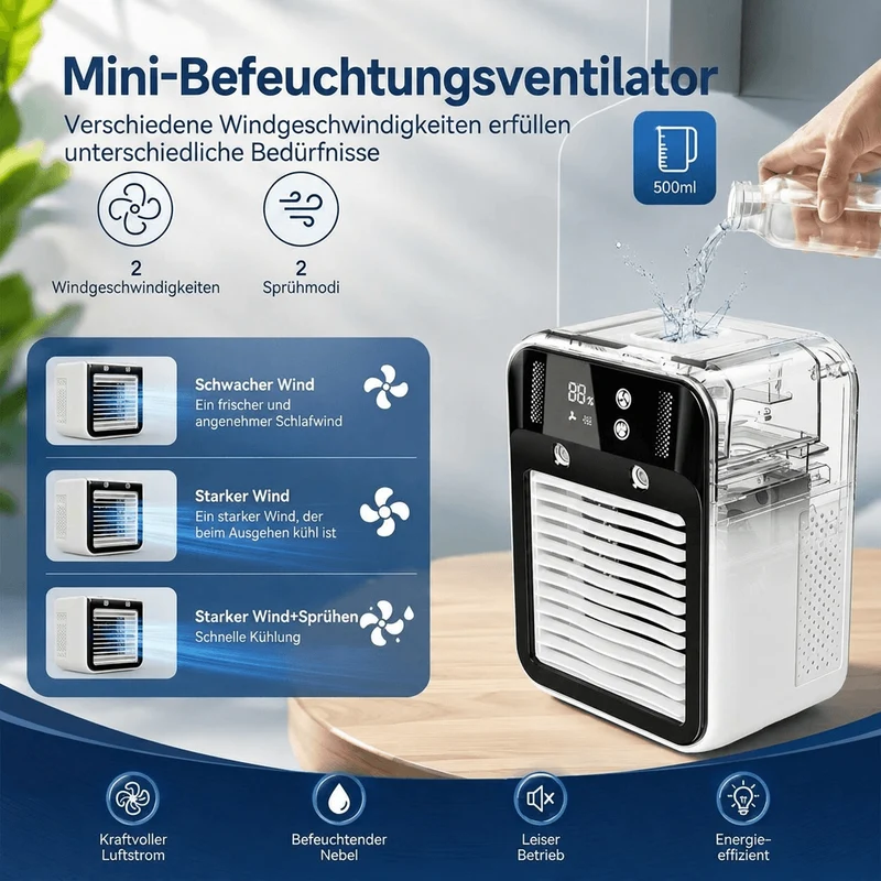 Mobiler Luftkühler Ventilator | Brisenlux