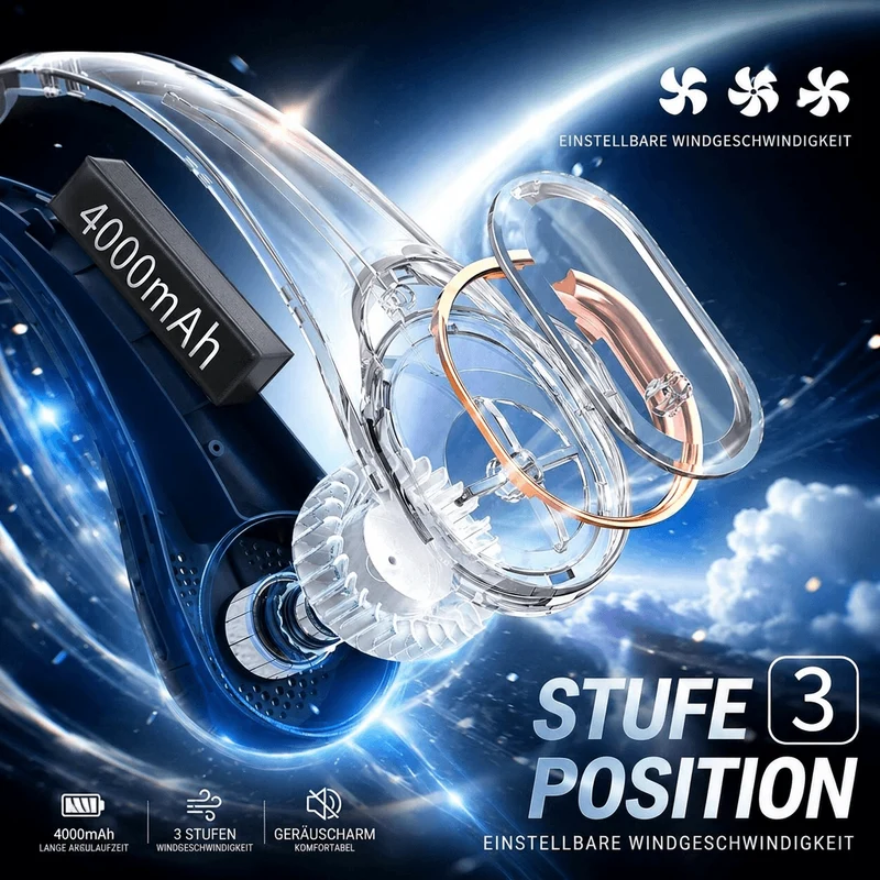Bladeless Nackenventilator | NackenAire