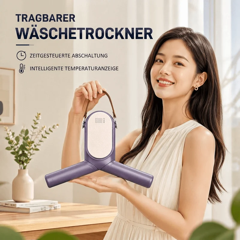 Elektrischer Wäschetrockner zum Aufhängen | WärmeLoom
