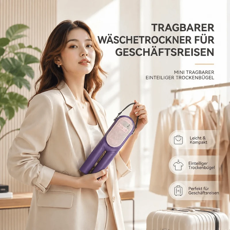 Elektrischer Wäschetrockner zum Aufhängen | WärmeLoom