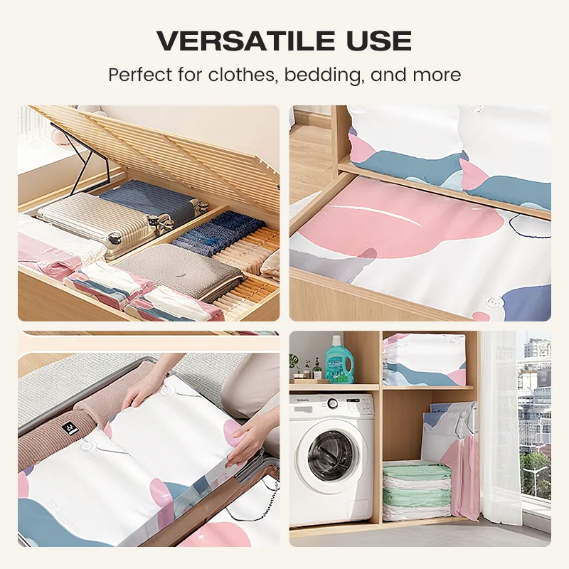 Vacuümzakken – Pompvrije Compressiezakken voor Kleding & Beddengoed