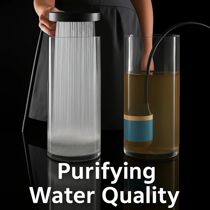 Hogedruk Douchekop – Turbo Waterstraal met Ingebouwd Filtersysteem