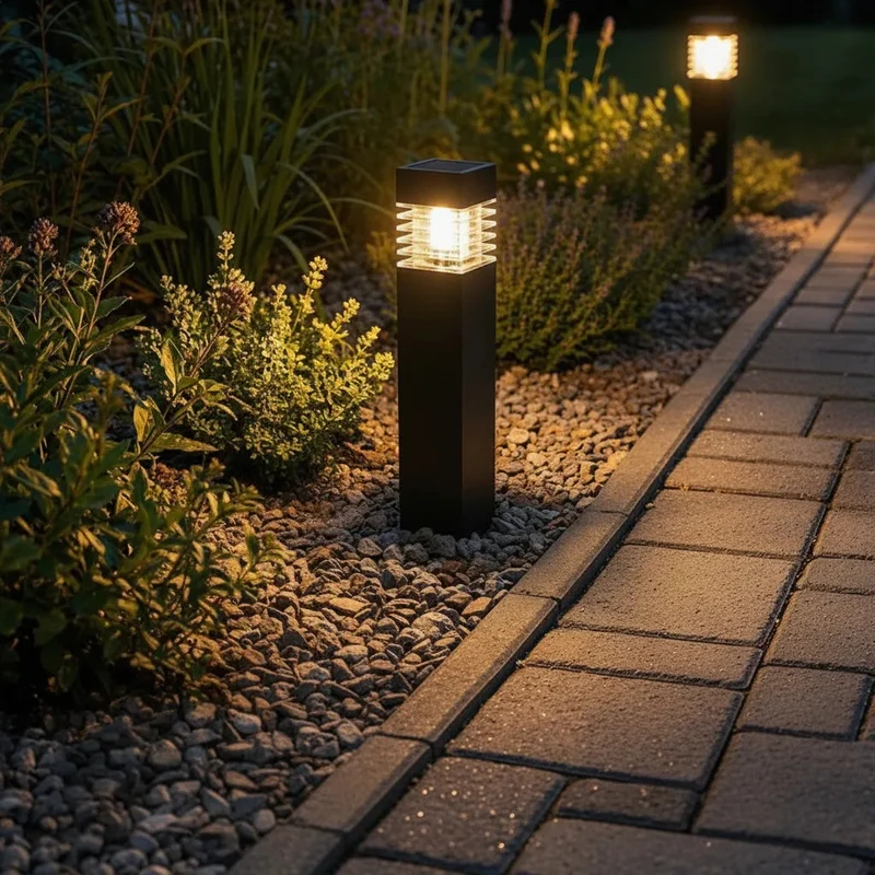 Solar Tuinverlichting – LED Grondpen met Schemersensor