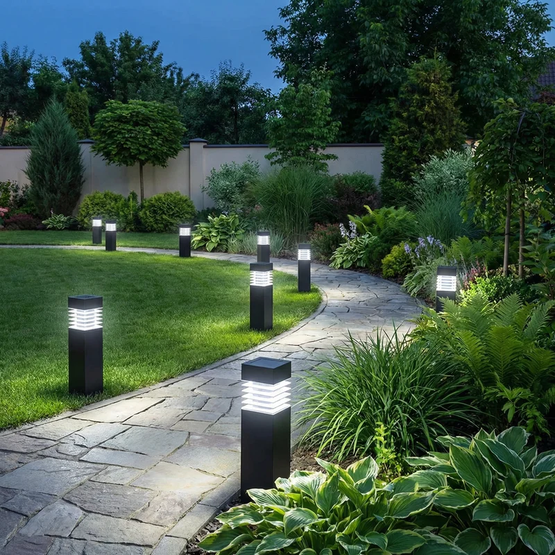 Solar Tuinverlichting – LED Grondpen met Schemersensor